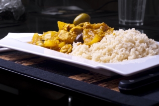 Marokkói csirke tajine édesköménnyel